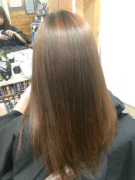 ダブリュー(Doublew) ビフォー髪質改善矯正！！