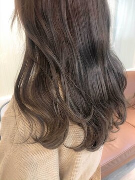 ジーナ 名駅(XENA.) 《xena》harustyle☆セミロング×ベアージュ