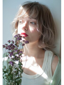 ホーミートウキョウ(HOMIE TOKYO) 渋谷×ケアブリーチ×イルミナカラー×ブリーチ×ハイライト