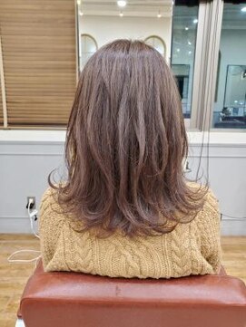 グランシュ 青葉台店(GranCieux) ミディアム外はねゆるふわヘア☆
