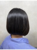 【AMILI】ヘッドスパで艶髪！きりっぱなしボブスタイル