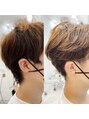 ロミーオム 本厚木(ROMMY. Homme)&nbsp;お客様に似合せ韓国風マッシュコンマヘアセンターパート