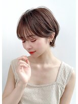 【GARDENTokyo】大人可愛い　ひし形　耳掛けショートウルフ
