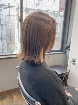 ヘアアンドメイク エジェリ(hair&make egerie) 【ぷつっと外ハネボブ 恵比寿】