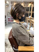 サードバイローラン(THiRD by ROULAND) 【THiRD 浅野】テラコッタカラーショート