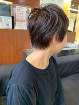 クオリス 上福岡店(QUALIS)&nbsp;40代50代60代/耳掛け/小顔/ショート/ブラウン/グラデーション/