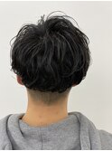 20代30代30代メンズフェザーマッシュ束感アッシュ好感度