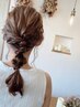 wedding/お呼ばれ/オシャレで可愛いヘアset★￥5,500→￥5,000