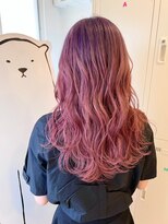 ナンバー ユアイロ 川崎(N° uairo)&nbsp;【末安】ピンク ダブルカラー ケアブリーチ/川崎駅西口徒歩4分