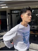 ツイストスパイラルサイドパート韓国マッシュ52