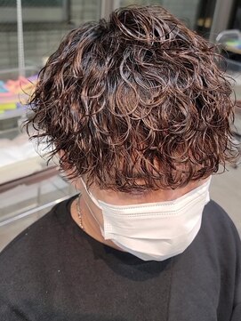 フィフス 原宿(fifth) 波巻きスパイラルパーマ刈り上げツーブロックメンズパーマ