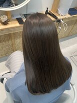 スクリバイタヒエ(SUKURI by tahie)&nbsp;#アッシュグレージュ　#透明感カラー