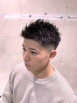 フランクスバーバーザスタンド(Frank’s barber the stand)&nbsp;スペインカール/スパイキーショート/フェザーパーマ/飯田橋F