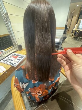 アーサス ヘアー デザイン 鎌ヶ谷駅前店(Ursus hair Design by HEADLIGHT) 50代エイジングケア♪髪質改善縮毛矯正+質感改善トリートメント