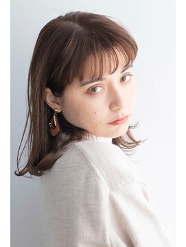 アンジュ(ange) ナチュラルミディアムスタイル