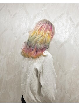 ハビット (habitt) デザインxホワイトxレインボー