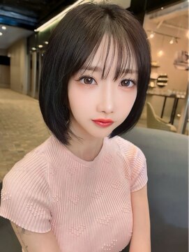 クム(kumu) 【kumu】ぱっつんボブ/シースルー前髪/栄/名古屋.