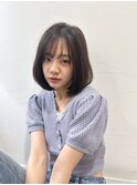 大人韓国風暗髪ボブ×艶感ウェットヘア×愛されワンカール