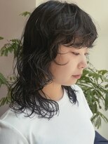 ドットプラス リム(Dot+LIM) （stylist高橋）ミディアムウルフパーマ
