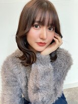 スティル ヘアアンドアイラッシュ(STILL hair&eyelash) 【森】くびれヘア×チョコレートブラウン