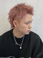 ルースト 西院店(ROOST)&nbsp;ブリーチ2回で出来るピンクカラー