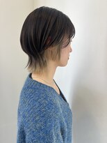 ジュエ ヘアー デザイン(Jue hair design) ウルフヘアーホワイティーインナーカラー