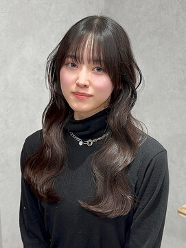 ビューレイギンザ(VIEW LEI GINZA) 韓国ウェーブヘア前髪カットレイヤーカット髪質改善銀座