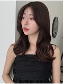 イメチェン/フェミニンロング/似合わせカット/ワイドバング_1