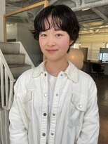 カシェ ナカザキ(CACHE NAKAZAKI)&nbsp;ニュアンスパーマ/ショートヘア/ショートパーマ