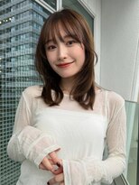ポーチバイハニー オモテサンドウ(PORCH by HONEY omotesando)&nbsp;美髪小顔レイヤーカット韓国風巻きイメチェンヘーゼルベージュ2