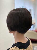 ウイ バイ ファースト 北四番丁店(u'i by first)&nbsp;【青葉区/ハンサムショート】顔周り耳掛けして大人のこなれ感も