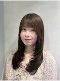 可愛く垢抜け　20代30代オススメレイヤーカット