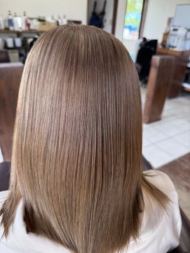 ジュエル(JEWEL) ミルクティーベージュ　ブリーチ1回