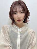 トルネード(TORNADO)&nbsp;フェイスレイヤーボブ 透明感カラー 切りっぱなしベージュA0616