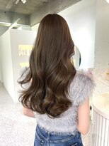 シエル 一社(cher)&nbsp;ブリーチなしダブルカラーのオリーブグレージュ