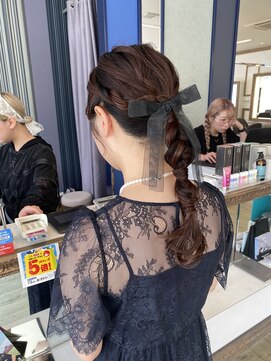 コワファースト 大分(COIFF1RST) 結婚式/お呼ばれ/パーティ/りぼん/編みおろし