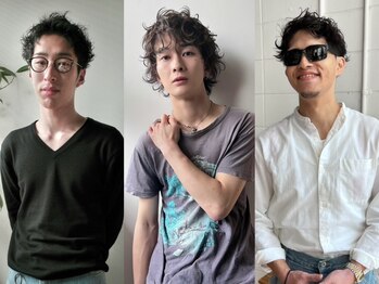 ヤーン(YARN)の写真/【メンズカットに特化したスタイリスト在籍】初めてのパーマ、トレンドのニュアンスパーマもお任せ◎