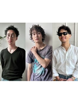 【メンズカットに特化したスタイリスト在籍】初めてのパーマ、トレンドのニュアンスパーマもお任せ◎