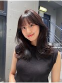 韓国風レイヤーカット【渋谷/表参道/Merak/髪質改善/縮毛矯正】