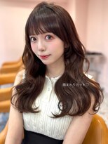 ボタン シブヤ(VOTAN SHIBUYA)&nbsp;ブラウン/韓国ヘア/渋谷/レイヤー/顔まわり