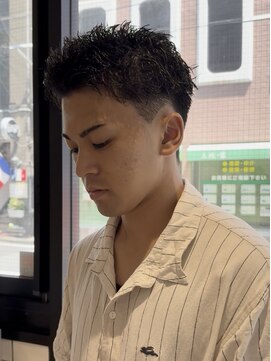 パーク(PAAQ) 藤沢/スパイキーショート/ピンパーマ/メンズパーマ/メンズカット