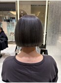 大人クールボブ　ミニボブ　ストレートボブ