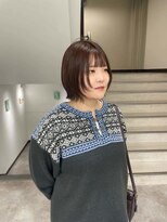 バサ ANNEX店(BASSA)&nbsp;大人可愛い内巻きボブ/顔周りカット/レイヤー/アッシュカラー