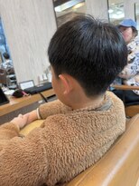 ヴィサージュクルー(VISAGE crew)&nbsp;キッズカット！爽やかな刈り上げメンズカット！