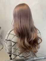 リコヘアー(LiCO HAIR)&nbsp;那覇/イメチェン/ピンクベージュ/アンブレラカラー/前髪