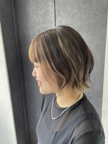 ザザアオヤマ(ZA/ZA AOYAMA)&nbsp;アンブレラカラー【表参道/レイヤーカット/顔まわりカット】