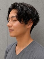 トゥルートラスト オムオム 甲府和戸(True Trust HOMME HOMME)&nbsp;メンズ 刈上げ メンズパーマ アップバング ビジネス◎ 学生◎