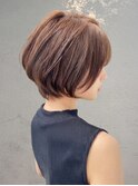 丸みショートボブ
