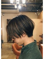 ヘアメイク フレンシア(hair make flencia)&nbsp;スマートな毛流れと清潔感のメンズマッシュ【425スタイル】
