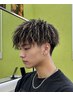 【一気に垢抜け】メンズ★デザインカット＋パーマ各種＋ハイライト